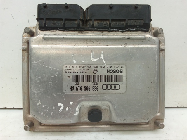 Módulo de direção (Centralina eletrônica) de motor 0281010094 VAG