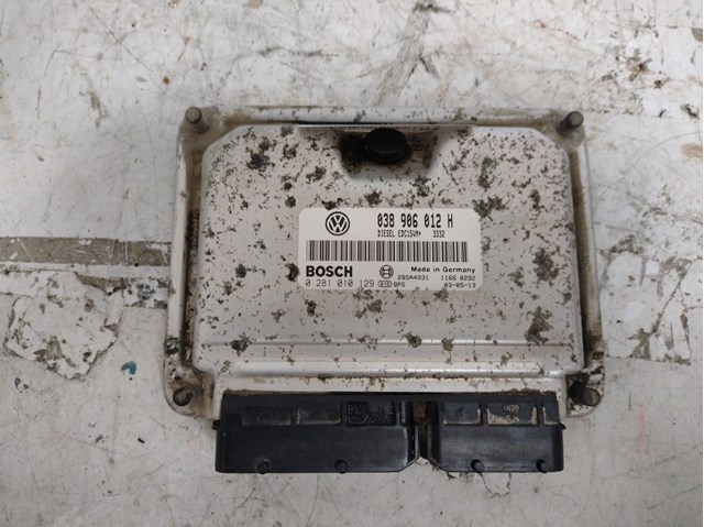 Módulo de direção (Centralina eletrônica) de motor 0281010129 VAG