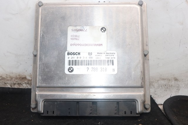 Módulo de direção (Centralina eletrônica) de motor 0281010314 BMW