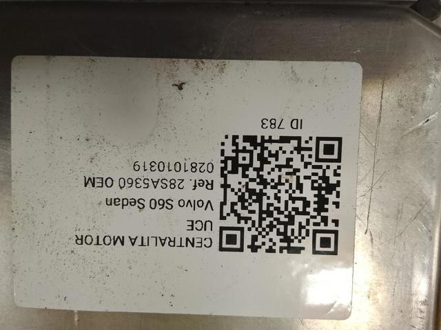 0281010319 Volvo