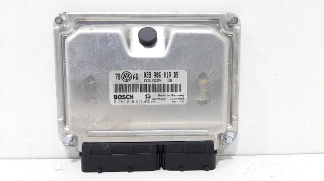 Módulo de direção (Centralina eletrônica) de motor 0281010543 VAG