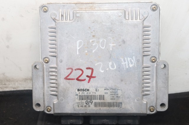 Módulo de direção (Centralina eletrônica) de motor 0281010779 PEUGEOT