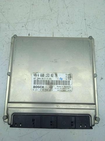 Módulo de direção (Centralina eletrônica) de motor 0281010793 MERCEDES