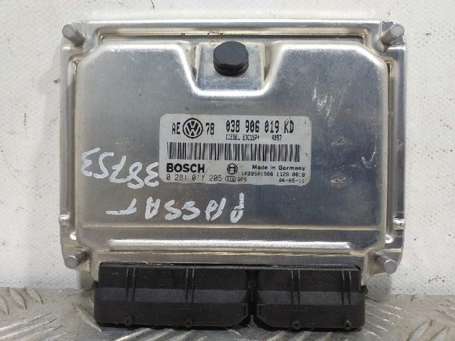 Módulo de direção (Centralina eletrônica) de motor 0281011205 VAG