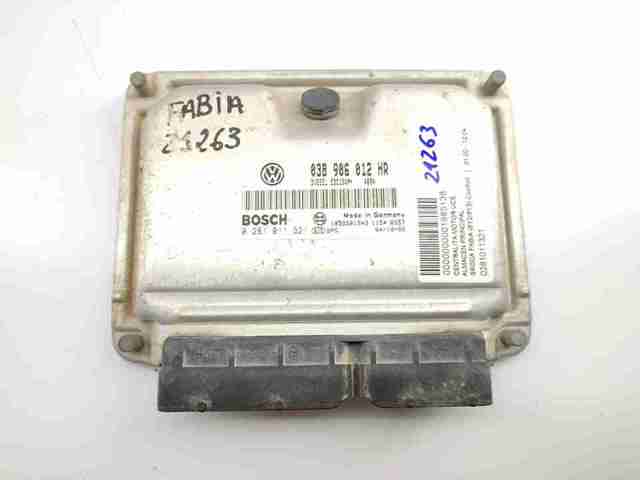 Módulo de direção (Centralina eletrônica) de motor 0281011321 VAG
