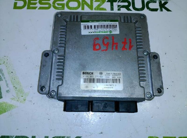 Módulo de direção (Centralina eletrônica) de motor 0281011571 RENAULT