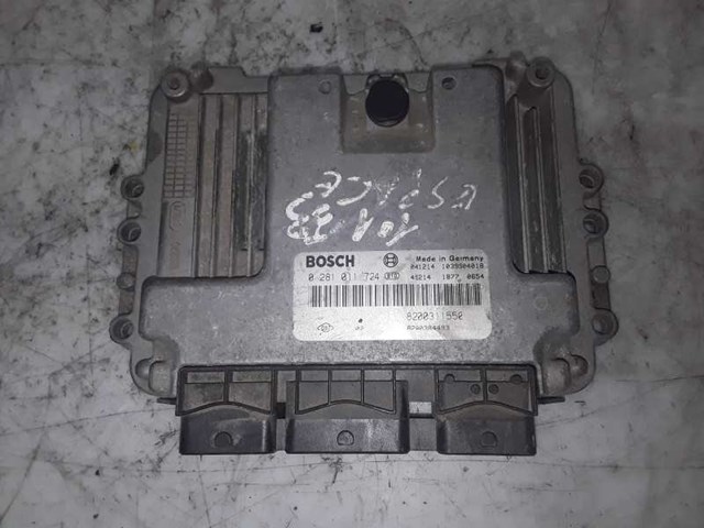 Módulo de direção (Centralina eletrônica) de motor 0281011724 RENAULT