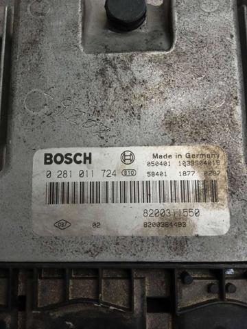 Módulo de direção (Centralina eletrônica) de motor 0281011724 RENAULT