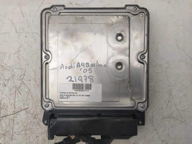 Módulo de direção (Centralina eletrônica) de motor 0281012113 VAG