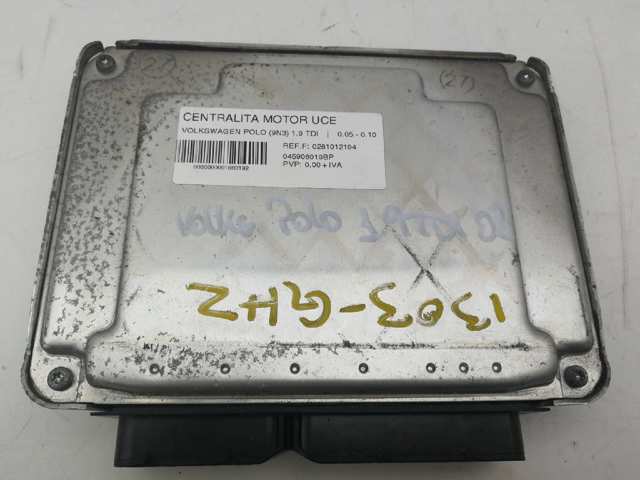 Módulo de direção (Centralina eletrônica) de motor 0281012194 VAG