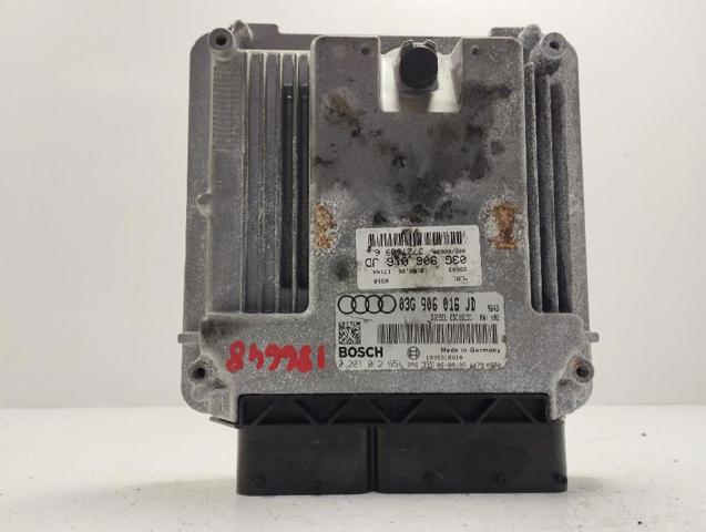 Módulo de direção (Centralina eletrônica) de motor 0281012654 VAG
