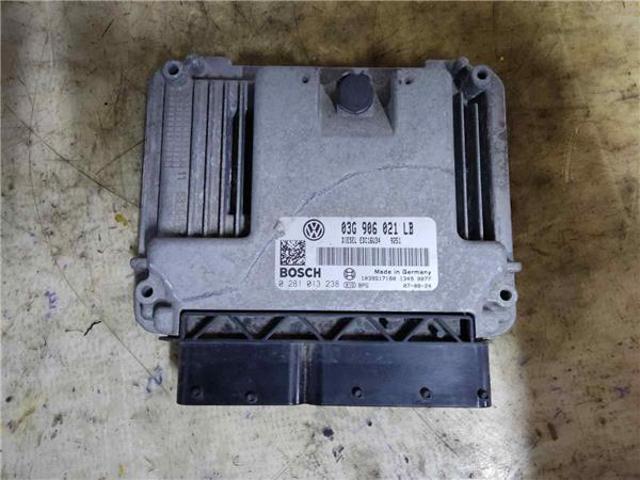 Módulo de direção (Centralina eletrônica) de motor 0281013238 VAG
