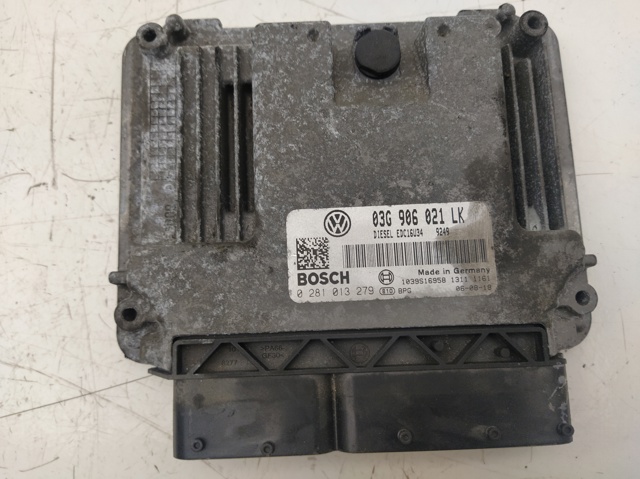Módulo de direção (Centralina eletrônica) de motor 0281013279 VAG