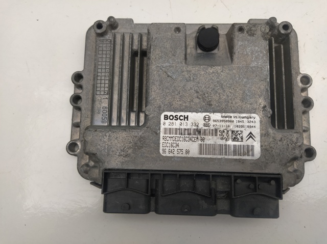 Módulo de direção (Centralina eletrônica) de motor 0281013332 PEUGEOT