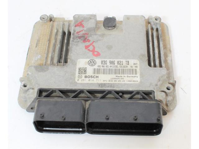 Módulo de direção (Centralina eletrônica) de motor 0281014711 VAG