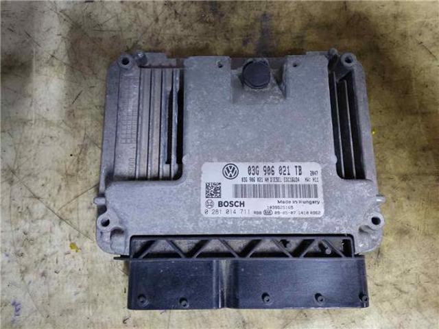 Módulo de direção (Centralina eletrônica) de motor 0281014711 VAG