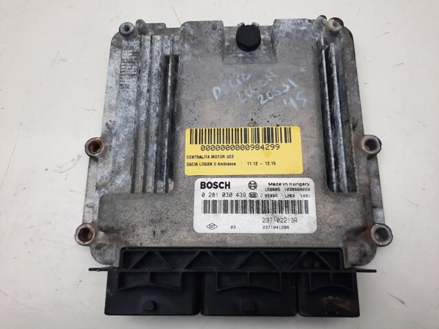 Módulo de direção (Centralina eletrônica) de motor 0281030439 RENAULT