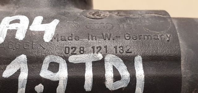 Flange do sistema de esfriamento (união em T) 028121132 VAG