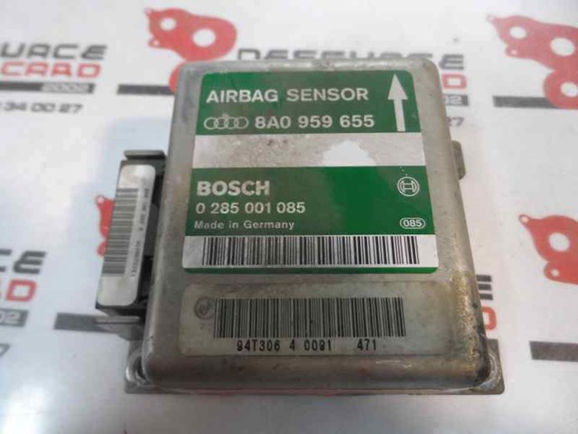 Módulo processador de controlo da bolsa de ar (Centralina eletrônica AIRBAG) 0285001085 VAG