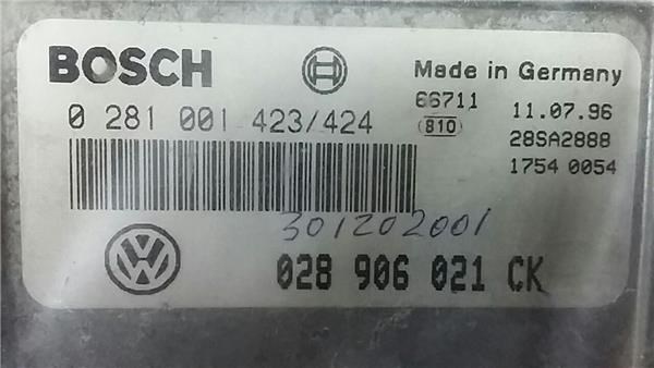 Módulo de direção (Centralina eletrônica) de motor 028906021CK VAG