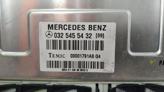 Unidade de controlo de suspensão pneumática 0325455432 MERCEDES