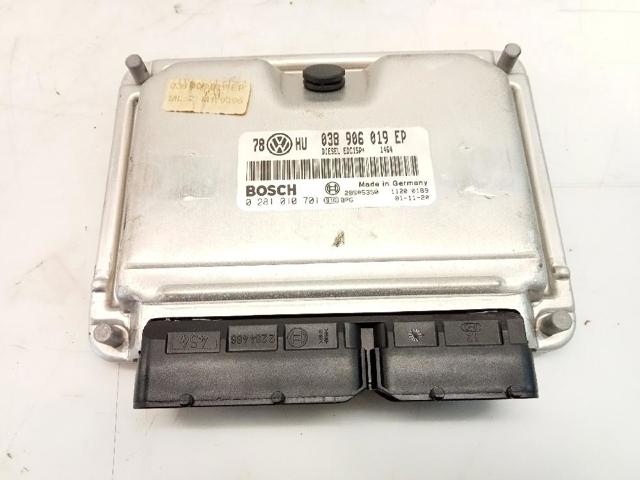 Módulo de direção (Centralina eletrônica) de motor 038906019EP VAG