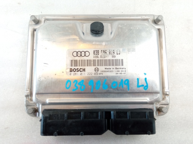 Módulo de direção (Centralina eletrônica) de motor 038906019LJ VAG