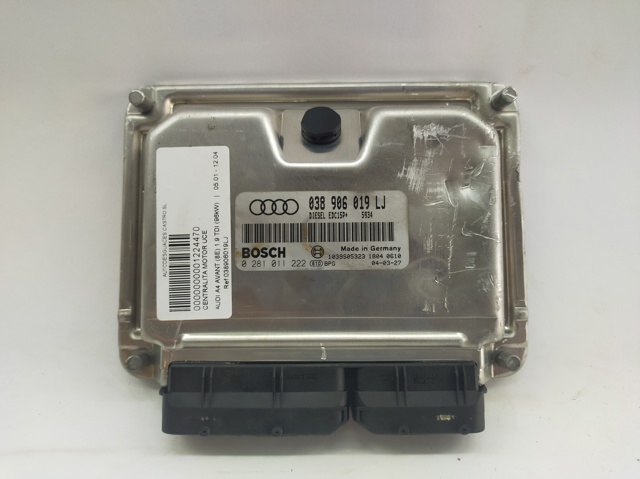 Módulo de direção (Centralina eletrônica) de motor 038906019LJ VAG