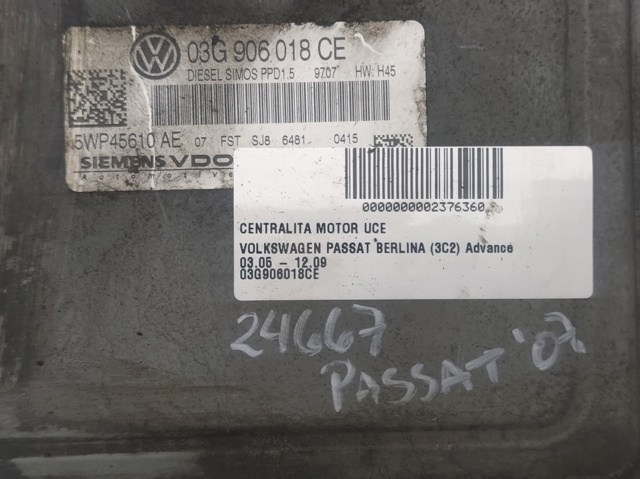 03G906018CE VAG