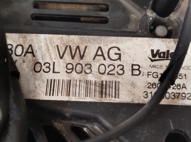 Gerador 03L903023B VAG