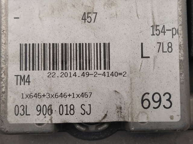 Módulo de direção (Centralina eletrônica) de motor para Audi A5 8TA