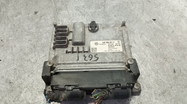 Módulo de direção (Centralina eletrônica) de motor 03P906021P VAG