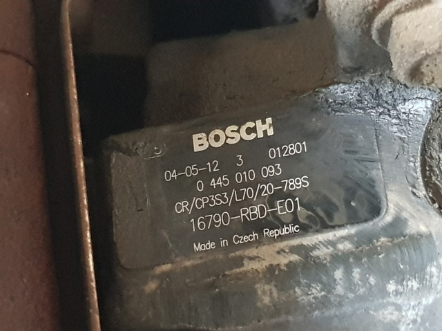 Bomba de combustível de pressão alta 0445010093 HONDA