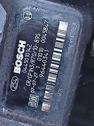 Bomba de combustível de pressão alta 0445010142 GM