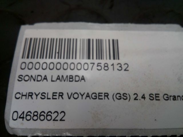 Sonda lambda, sensor de oxigênio 04686622 CHRYSLER