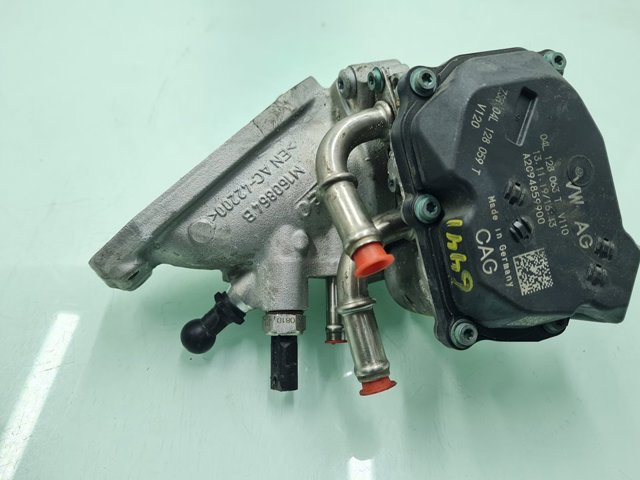 Cano derivado de ar, da válvula de borboleta 04L128637B VAG