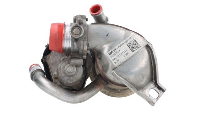 Radiador do sistema EGR de recirculação dos gases de escape 04L131512D VAG