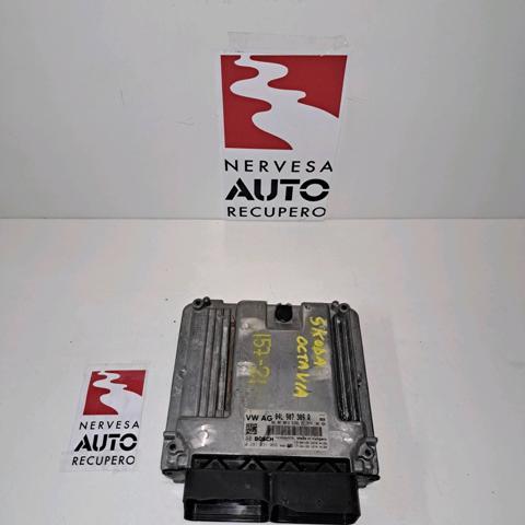Módulo de direção (Centralina eletrônica) de motor 04L906026BR VAG