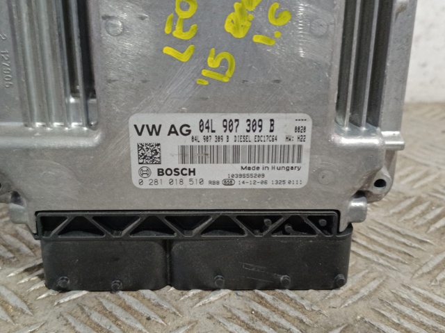 Módulo de direção (Centralina eletrônica) de motor 04L907309B VAG
