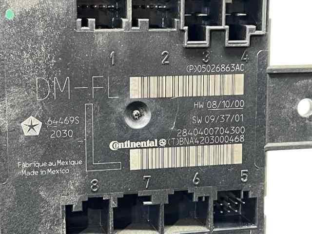 Módulo de conforto da porta dianteira 05026863AC CHRYSLER