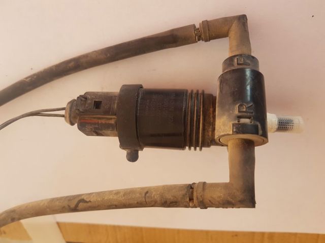 Bomba de motor de fluido para lavador de vidro dianteiro 05152075AC CHRYSLER