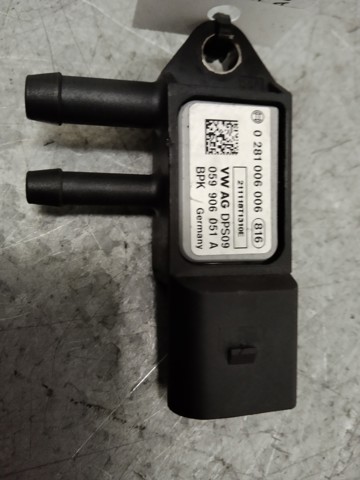 Sensor de pressão dos gases de escape 059906051A VAG