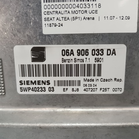 06A906033DA VAG