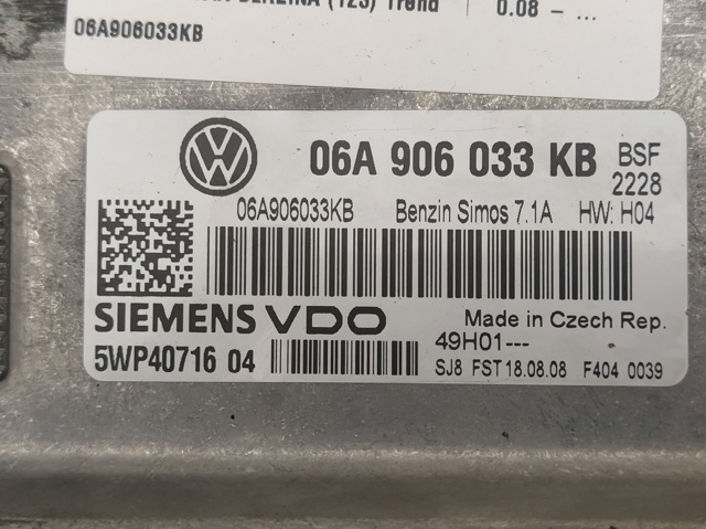 06A906033KB VAG