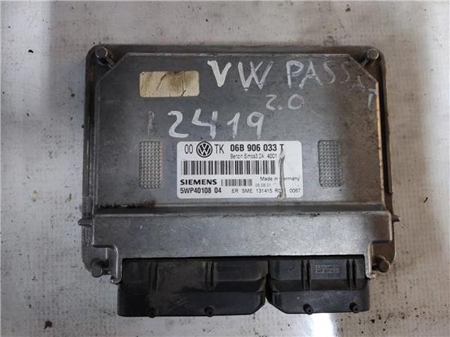 Módulo de direção (Centralina eletrônica) de motor 06B906033T VAG