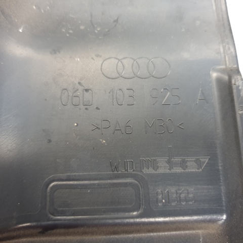 Tampa de motor decorativa 06D103925A VAG