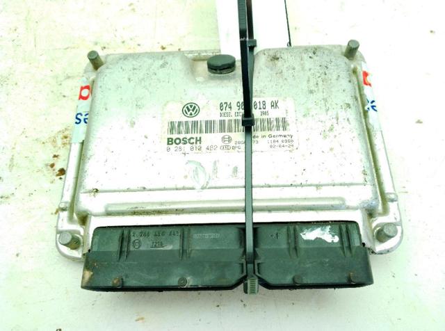 Módulo de direção (Centralina eletrônica) de motor 074906018AK VAG