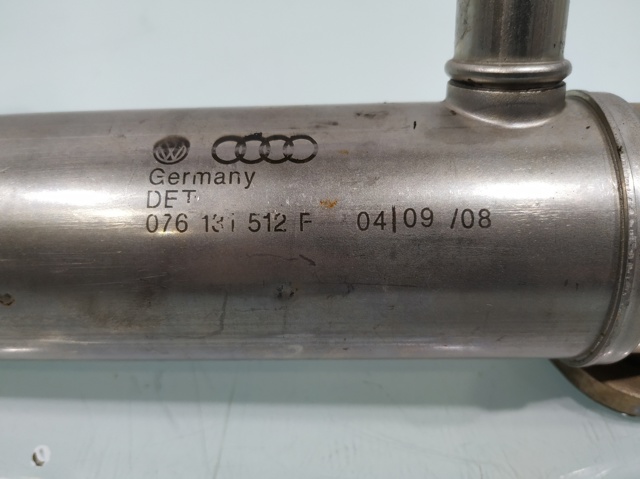 Radiador do sistema EGR de recirculação dos gases de escape 076131512F VAG