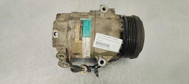 Compressor de aparelho de ar condicionado 09165714 OPEL