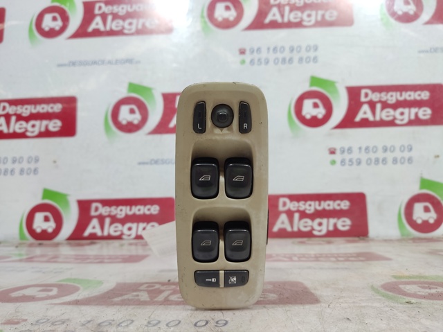 Unidade de botões dianteira esquerda de controlo de elevador de vidro 09193383 VOLVO
